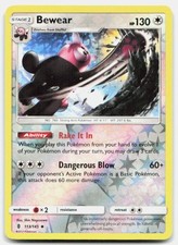 Guardians Rising Bewear 113/145 NM Pokemon Reverse Holo Uncommon Tcg Card