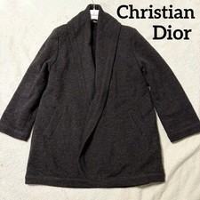USED CHRISTIAN DIOR VINTAGE WOOL GOWN COAT GOOD