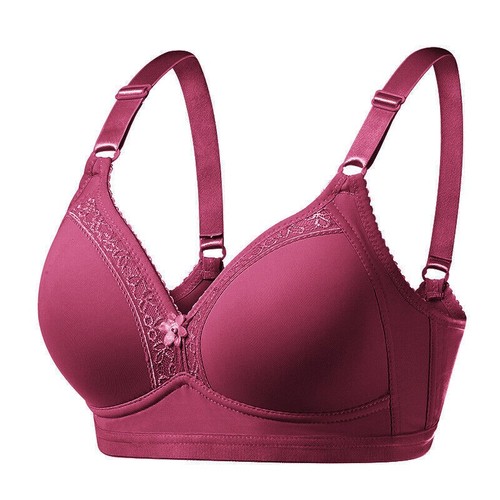 Wireless Cup Comfortable Minimiser Lingerie Unpadded Bra 36-46 C Full Cup Bras - Picture 6 of 25