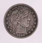 1908-O Barber Half Dollar Clashed Dies (B2773)