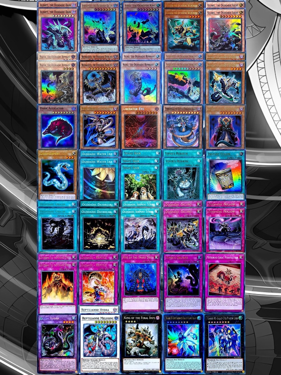 yugioh ogdoadic deck Amazon.com: Complete Custom Deck for Yu-Gi-Oh!
