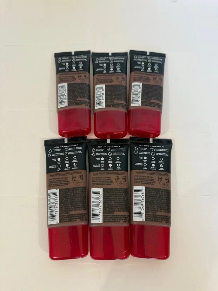 lot 6 L'OREAL PARIS INFALLIBLE PRO-MATTE LIQUID FOUNDATION 115 Rich Ebony Y1067 - Image 3 of 4