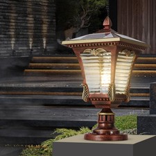 Garden Gate Waterproof Post Light Home Light Outdoor Pillar Lamp Yard Post Light