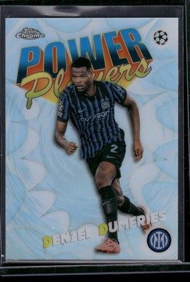 2025-26 Topps Chrome UEFA Club Competitions #PP-24 Denzel Dumfries Power Players