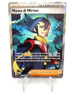 Pokémon Mirton 120/094 Mossa di Mirton Full Art Ultra Rare Holo ITA Near Mint