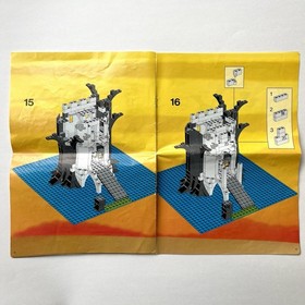 LEGO 6077 Forestmen's River Fortress - ONLY Instructions Manual - Vintage Castle