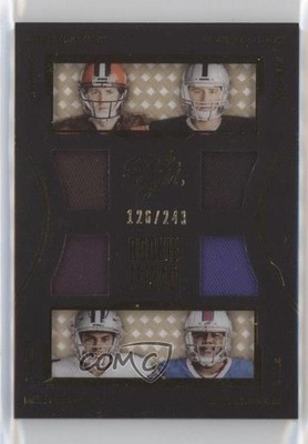 2016 Black Gold Rookie Tetrad /249 Cody Kessler Connor Cook Dak Prescott 0d3