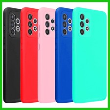 Cover per Samsung Galaxy A52s 5G Silicone Custodia Protezione Pellicola Vetro