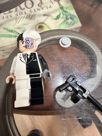 Lego: Batman - Two-Face 7781 Minifigure Figure BRAND NEW Black & White Suit