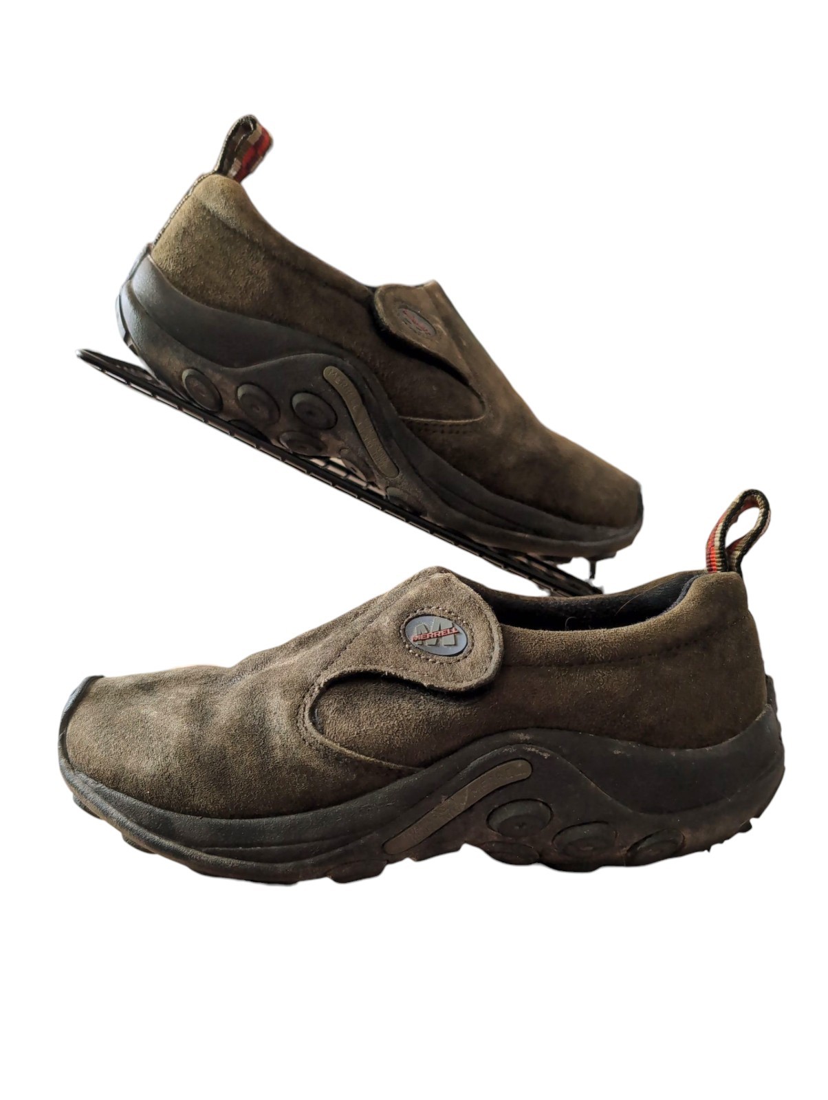 Scarpe da passeggio donna Merrell Moc taglia 5 colore verde muschio