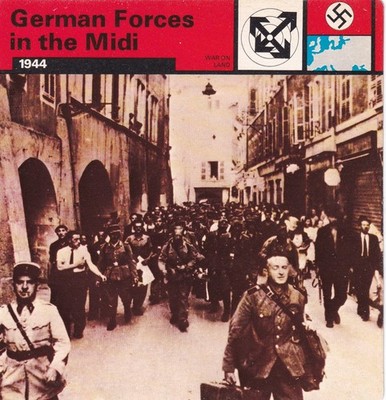 DEUTSCHE TRUPPEN IN DER MIDI -1944 - DIE OPPOSITION GEGEN DEN AMBOSS