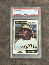 1974 Topps Dave Parker #252 PSA 7 NM Pirates Vintage HOF Rookie RC!