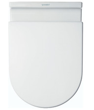 Duravit 006381 Starck 3 Elongated Closed-Front White Toilet Seat