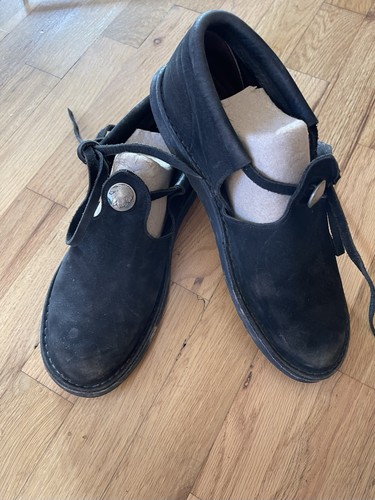 Handmade Medieval Leather Shoes Women 10 Renaissance Faire Moccasin Lace Up Boho