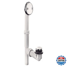 Danco Touch-Toe Tub And Bath Drain Kit Chrome 1-Pack 51930