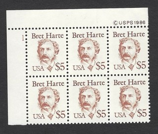 US Stamps Scott #2196 Plate Block of 6 MNH