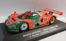 Ixo 1/43 Scale LM1991 MAZDA 787B #55 WINNER LE MANS 1991