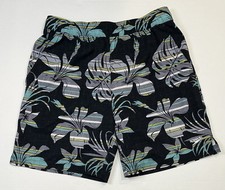 Speedo Small - 30 - Tropical Floral Swim Trunks Quick-Dry Beach Swim Volley