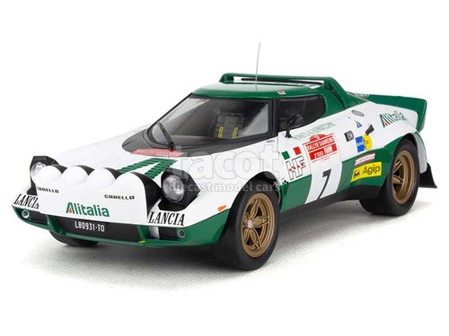 Lancia Stratos HF Rally San Remo 1975 - Ixo 1/18