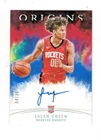 🏀 JALEN GREEN - 2021 -22 Origins On Card ROOKIE Auto 04/35 Only Houston Rockets