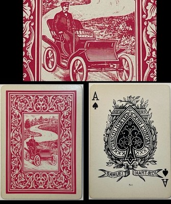 c1890 Samuel Hart NYCC Bezique Playing Cards 64/64 American Squeezers Decks
