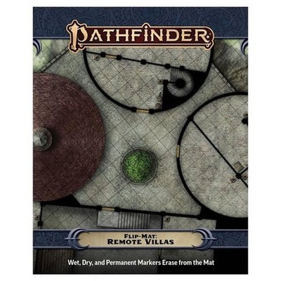 Paizo PZO11027-FM Pathfinder 2E Flip-Mat Remote Villas Role Playing Game