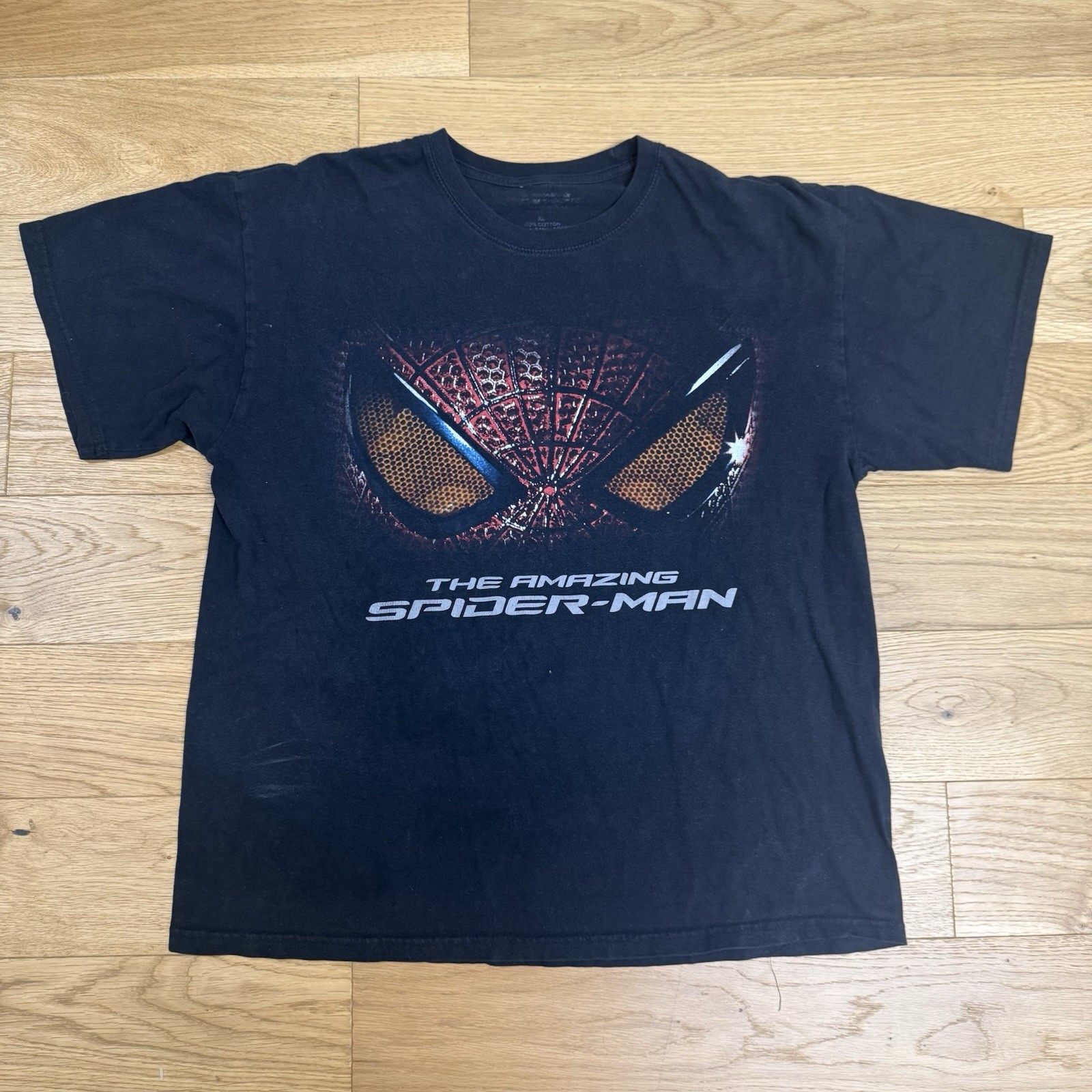 The Amazing SPIDER MAN Movie T-Shirt Marvel 2012 VTG XL