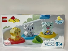 LEGO DUPLO BATH TIME FUN FLOATING ANIMAL TRAIN 10965 BUILDING TOY SET NEW SEALED