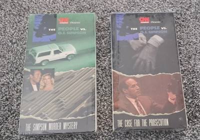#ad CNN Video Presents The People vs. O.J. Simpson Parts 1 amp; 3 US Import VHS GBP 20.00