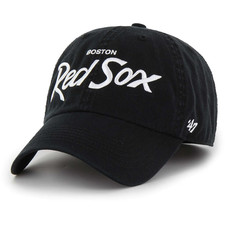 [TOP SALE] Men's Boston Red Sox '47 Black Crosstown Classic Franchise Fitted Hat