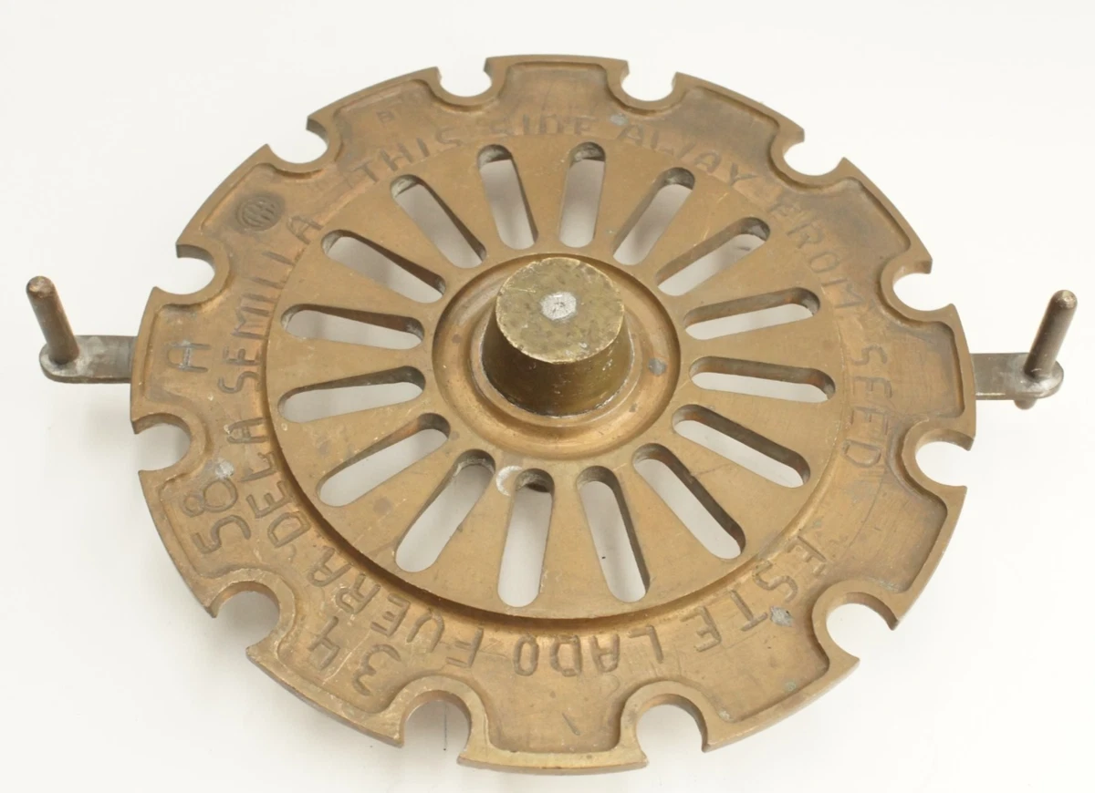 IH Seed Plates Indiana Antique & Vintage Equipment Parts for sale