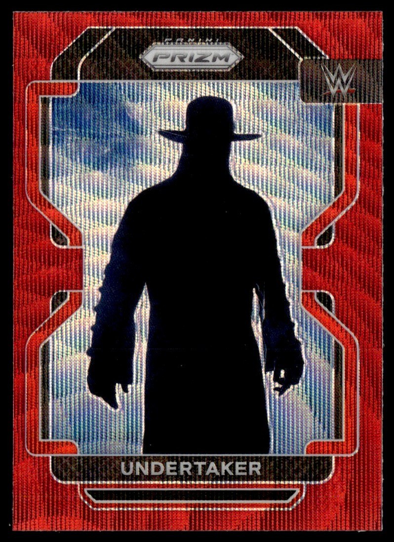 2022 Panini Prizm WWE Ruby Wave Undertaker #193 D
