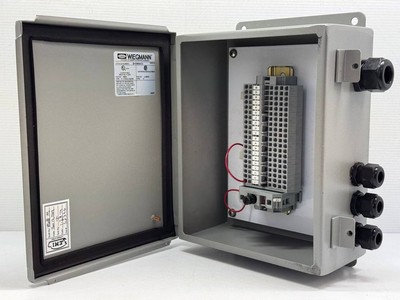 WIEGMANN Hubbell EMI Junction Box 8 Point 9JMJ-00800-10 SER# 52366