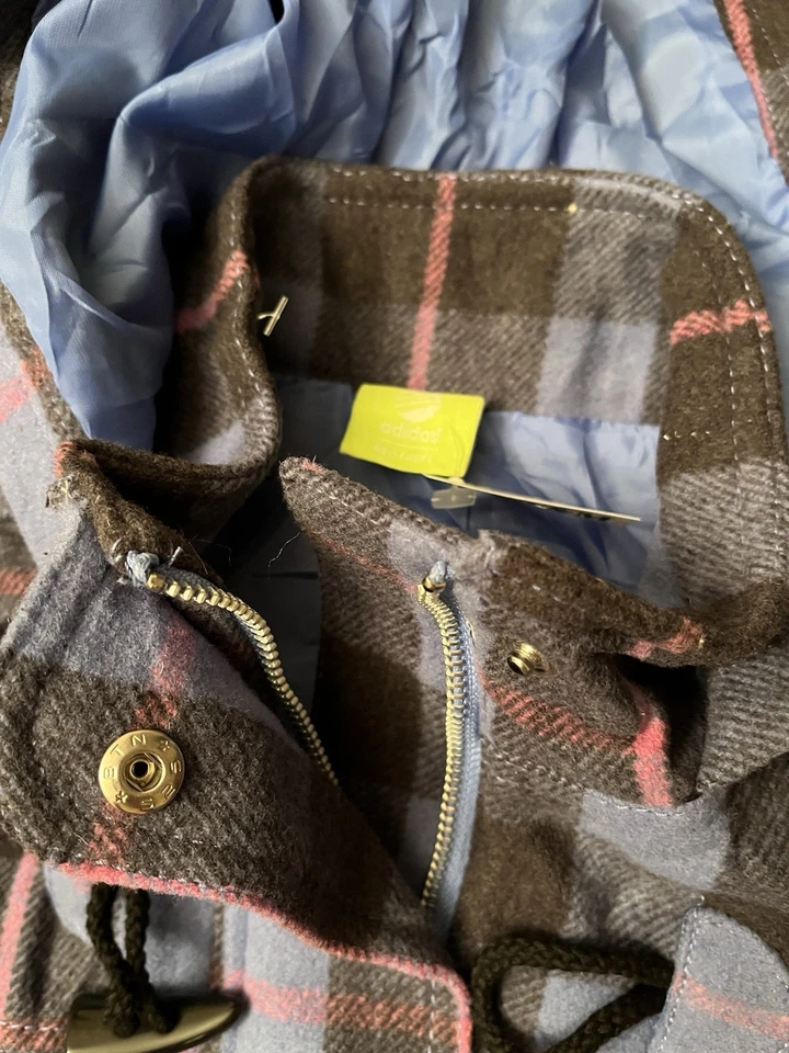 Chaqueta de lana vintage para hombre Adidas M Foto 2 de 4