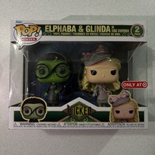 FUNKO POP! Wicked Elphaba & Glinda In Shiz Uniform 2 Pack Vinyl Figure Exclusive