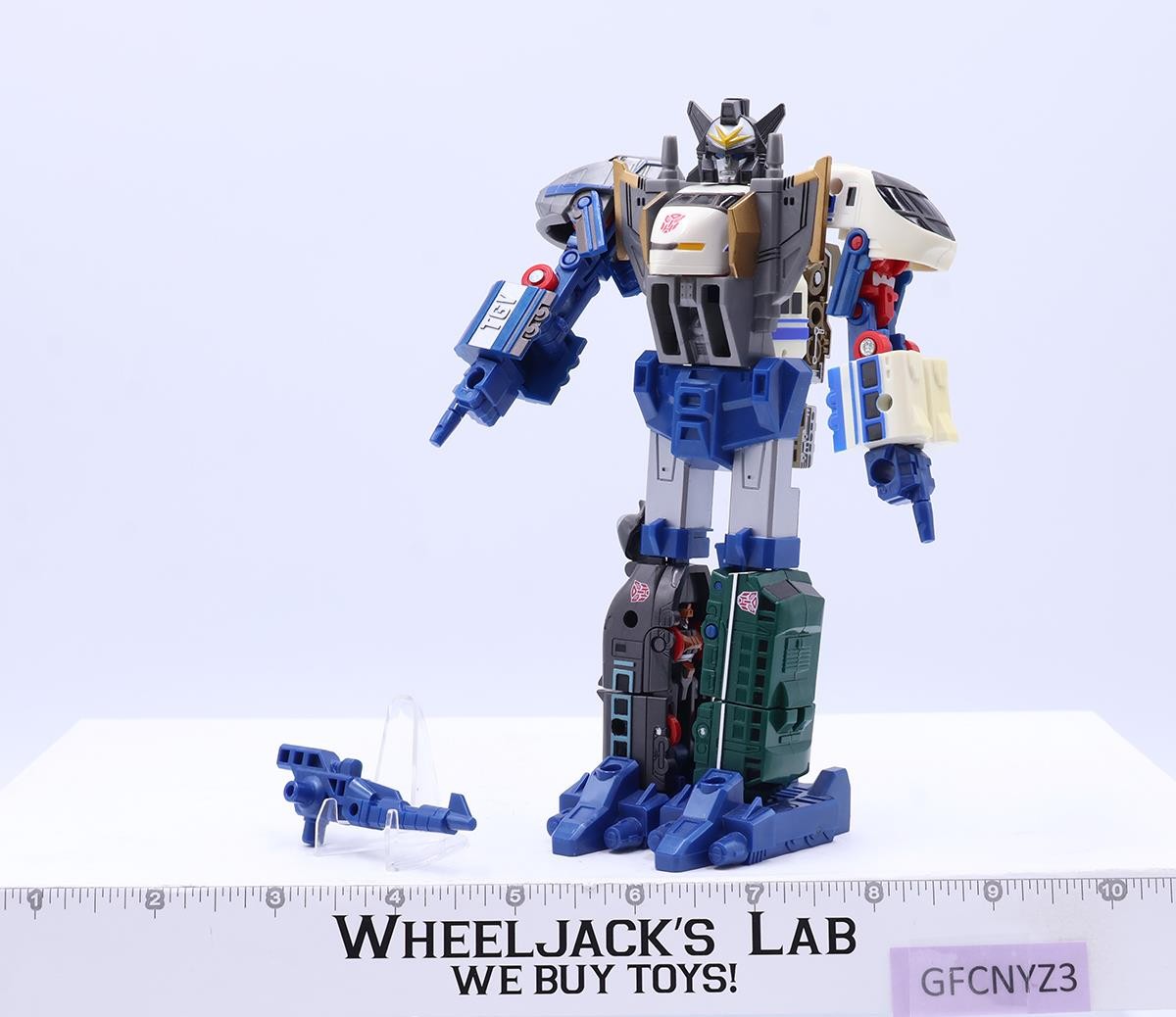 Sixtrain Complete Transformers Micromaster Reissue 2003 Takara