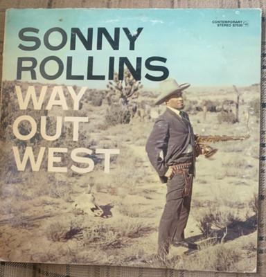 Sonny Rollins Way Out West 1957 Stereo US LP  S7530