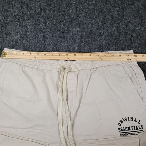 DRL Essentials Pantaloncini Cargo Uomo XL 36" Elasticizzati Moderni Performance Streetwear 741 - Foto 7 di 18