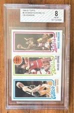 1980-81 Topps Magic Johnson, Larry Bird, Julius Erving #139-174-34 (RC)