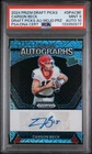 2024 PANINI PRIZM DRAFT PICKS AUTO CARSON BECK 3/25 PSA 9 AUTO 10