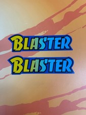 1988 Yamaha Blaster Tank Decals Stickers Blue 1988 Yamaha Blaster Tank Decals Stickers Blue