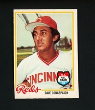 Dave Concepcion 1978 O-Pee-Chee All-Star - Cincinnati Reds #220 NM