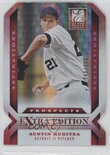 2013 Panini Elite Extra Edition Aspirations Die-Cut /200 Austin Kubitza #177 0f8