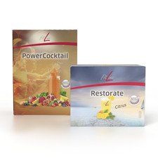 OPTIMAL Tour SET FITLINE (Power cocktail Nuovo + Restorate Limone)