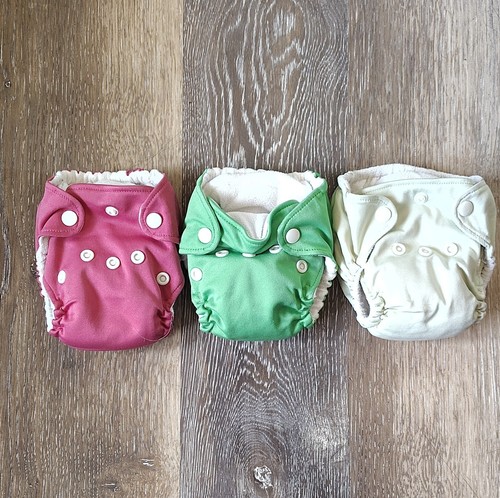 Lil' Joey Newborn Cloth Diapers Set of 3