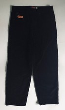Empyre Men's Corduroy Skate Pants Black 100 Cotton Size 30