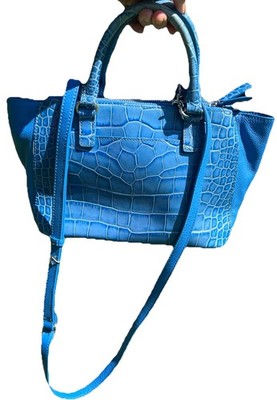 BRIGHTON  MINGLE SANDERS BALI BLUE Organizer Convertible Crossbody Bag NO COPY