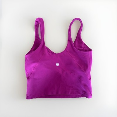 Lululemon Align Tank Top Sz 2 Sporty Preppy Yoga Athleisure Gym Workout Weights