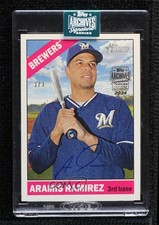 2024 Topps Archives Signature Series 3/3 Aramis Ramirez Buyback Auto pu3