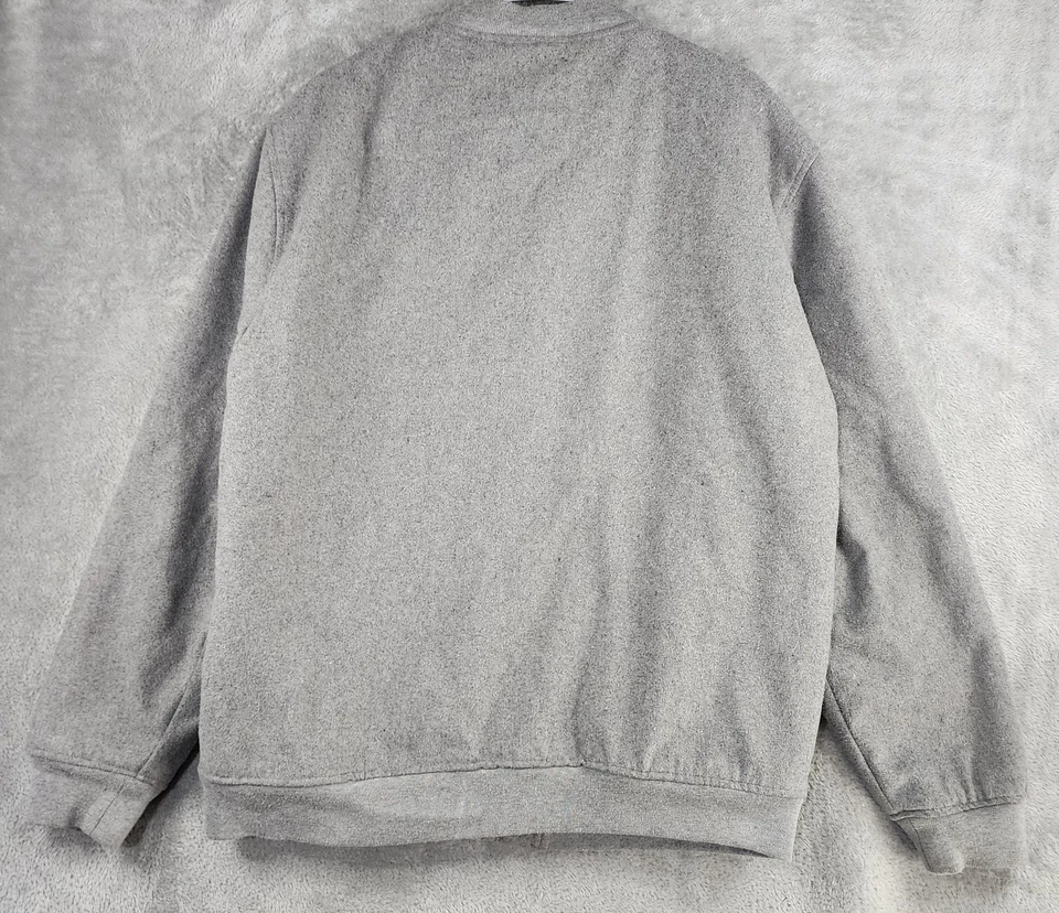 Chaqueta Diamond Supply Co Para Hombres 2XL Gris Acolchada Forrada Botón a Presión Bombardero Universitario Foto 2 de 4